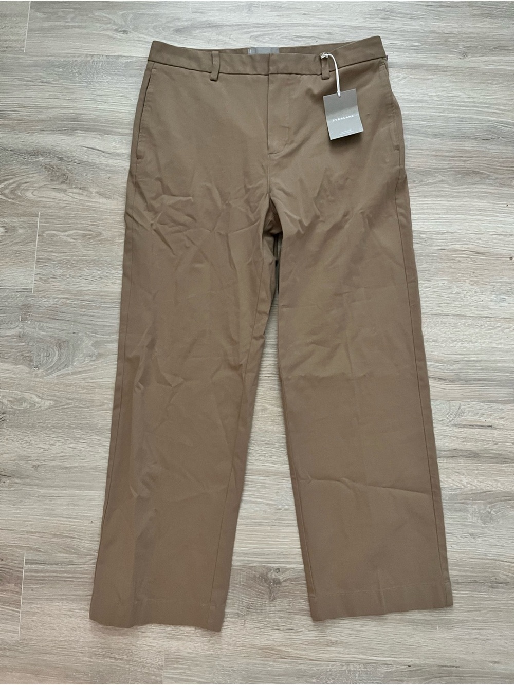 NWT Everlane Men’s The Weekend Performance Chino Kahki - Size 34